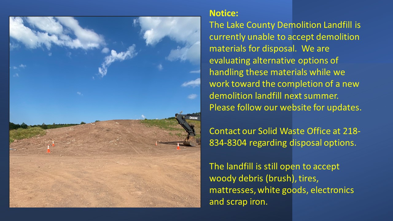 Public Notice Lake County, MN